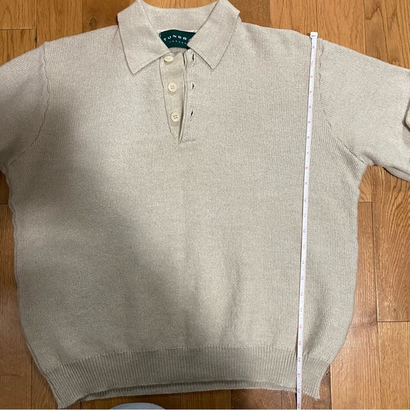 Vintage Tundra Canada merino wool polo sweater - Picture 2 of 7